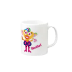 ジルトチッチのデザインボックスのHellow! ビザコだよん！ Mug :right side of the handle