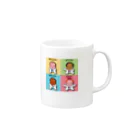 スーパーベイビーショップのSBスーパーベイビー Mug :right side of the handle