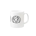 みつまめこshopのみつごです Mug :right side of the handle