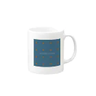 うみとあめのめんめんのめんだこめんめんのひとりごと Mug :right side of the handle