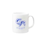 GloriousR StoreのGRグッズ ホワイト系 Mug :right side of the handle