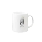 hi_p58のむ Mug :right side of the handle