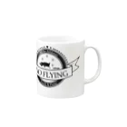 no flying penguinのNo Flying Penguin Mug :right side of the handle