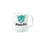 norinuxのReactio+URL Mug :right side of the handle