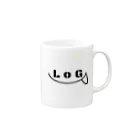 ろぐのLoG Mug :right side of the handle