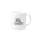 LYBICATのLYBICATエンブレム　ポケット Mug :right side of the handle