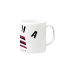 ハワイスタイルクラブのAloha Flag Mug :right side of the handle