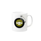 ペペロペロの骨 骨 DJ Mug :right side of the handle