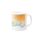 k a n aのナ ツ バ テ Mug :right side of the handle