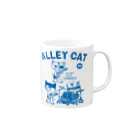 NaoのALLEY CAT 〜ドラ猫モータース〜 マグカップの取っ手の右面