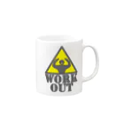 AURA_HYSTERICAのWorkout Mug :right side of the handle