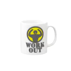 AURA_HYSTERICAのWorkout Mug :right side of the handle