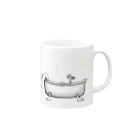 kjy Storeの風呂 Mug :right side of the handle