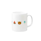 ふうわの夏ころころ Mug :right side of the handle