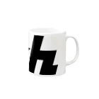 ミッキー世田谷のikh Mug :right side of the handle