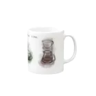 ataruno artのコーヒーセット Mug :right side of the handle