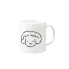 わんわんのワンダフルストアのwanwan Mug :right side of the handle