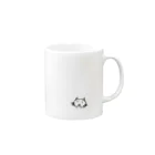 NOTpandaの虚無顔のねこ Mug :right side of the handle