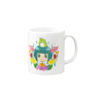 marumoの夏の雨の日 Mug :right side of the handle