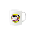 dokukinoko1000のいぬはりこ Mug :right side of the handle