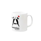 Rockbay67（ロックベイ）のボストンテリア同好会(BTA) Mug :right side of the handle