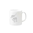 ぺねのかめさるくん Mug :right side of the handle