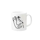 まいちゃんの働きたくない Mug :right side of the handle