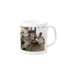 Hiratsuka Ryotaroの夏の思い出 Mug :right side of the handle