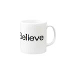 アメリカンベース のBelieve　ビリーブ Mug :right side of the handle