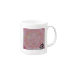 flower_millの優　ふわり桜曼荼羅 Mug :right side of the handle