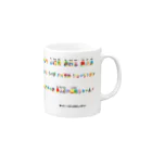 sonsonia*の【落語】寿限無のおぼえかた Mug :right side of the handle