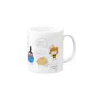 たまちんTVショップの200人記念 Mug :right side of the handle