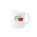 エクマリみつ子のハッピーアワー Mug :right side of the handle