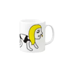 なんとかヴァインのお店のなんとかヴァイン Mug :right side of the handle