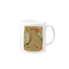 あかねこ＊殺処分を０にの御狐様 Mug :right side of the handle