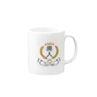 廃人産業official shopの有限会社　廃人産業official Mug :right side of the handle