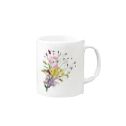 Drecome_Designの野の花 秋 Mug :right side of the handle