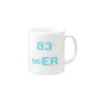 m . *の83 ∞ER Mug :right side of the handle