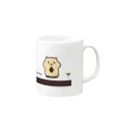 hanepotiのハムスターはかく語りきB Mug :right side of the handle