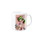 桜杜の色々と。の少女型剣士 Mug :right side of the handle