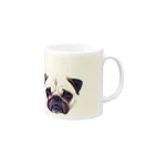 Nicopain_pugのにこが２こ Mug :right side of the handle