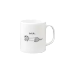 かわいいお店のおろち（フェレット） Mug :right side of the handle