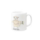 nachi_sheepのMURENAI SHEEP NO.3 Mug :right side of the handle