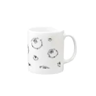 ハムスターと犬の間のhamukenn Mug :right side of the handle