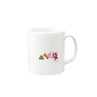 【ドット絵】ネコブレ商店のトンコツストライク Mug :right side of the handle