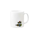 【ドット絵】ネコブレ商店のネコブレイバー Mug :right side of the handle