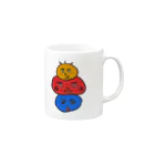 hirocreaterの仲良し団子ブラザーズ Mug :right side of the handle