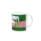 パセリぷに子のP01 Mug :right side of the handle