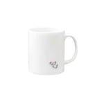 cu:ti*のcoma* Mug :right side of the handle