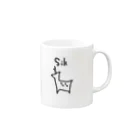 みおのしく Mug :right side of the handle